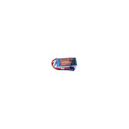 Gens ace 1250mAh 22.2V 60C 6S1P Lipo Battery Pack