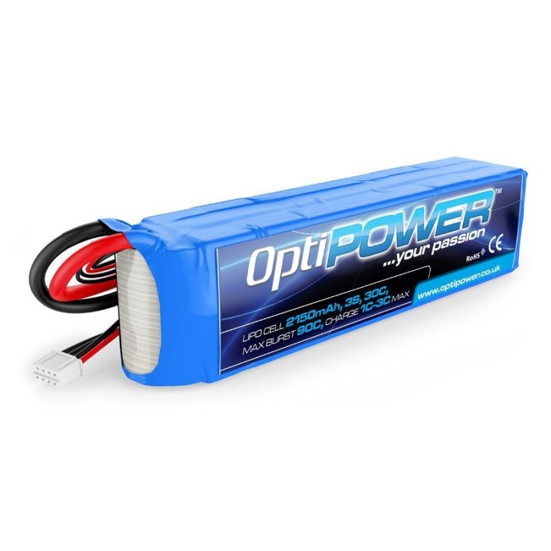 OPTIPOWER 3S 2150mAh 35C Lipo