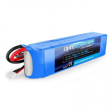 OPTIPOWER 3S 450mAh 30C Lipo