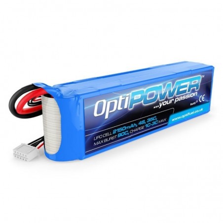 OPTIPOWER 4S 2150mAh 30C Lipo