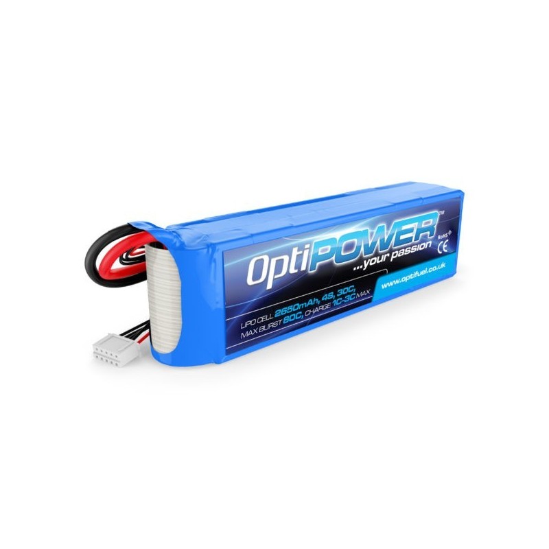 OPTIPOWER 4S 2650mAh 30C Lipo