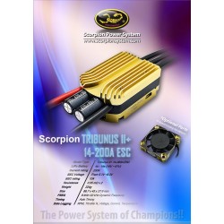 Scorpion Tribunus II + 14-200A ESC SBEC