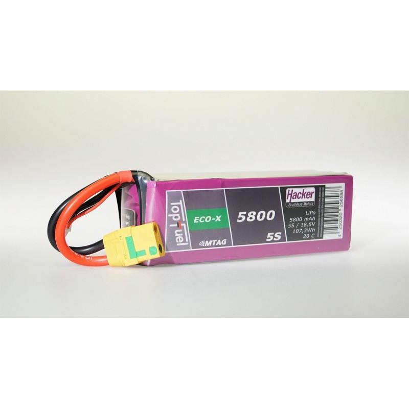 TopFuel LiPo 20C-ECO-X 5800mAh 5S