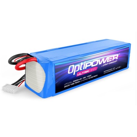 OPTIPOWER 6S 5800mAh 100C ULTRAMAX Lipo